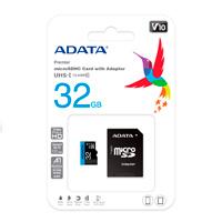 MEMORIA ADATA MICRO SDXC/SDHC UHS-I 32GB CLASE 10 A1 100MB/25MB SEG V10 C/ADAPTADOR MEMORIA ADATA MICRO SDXC/SDHC UHS-I 32GB CLASE 10 A1 100MB/25MB SEG V10 C/ADAPTADOR